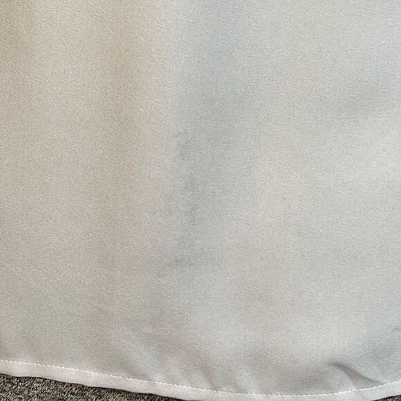 💜 3/30 6/50 Banana Republic Racerback Lightweight Tank  in Sidewalk Gray Size S - Picture 8 of 13